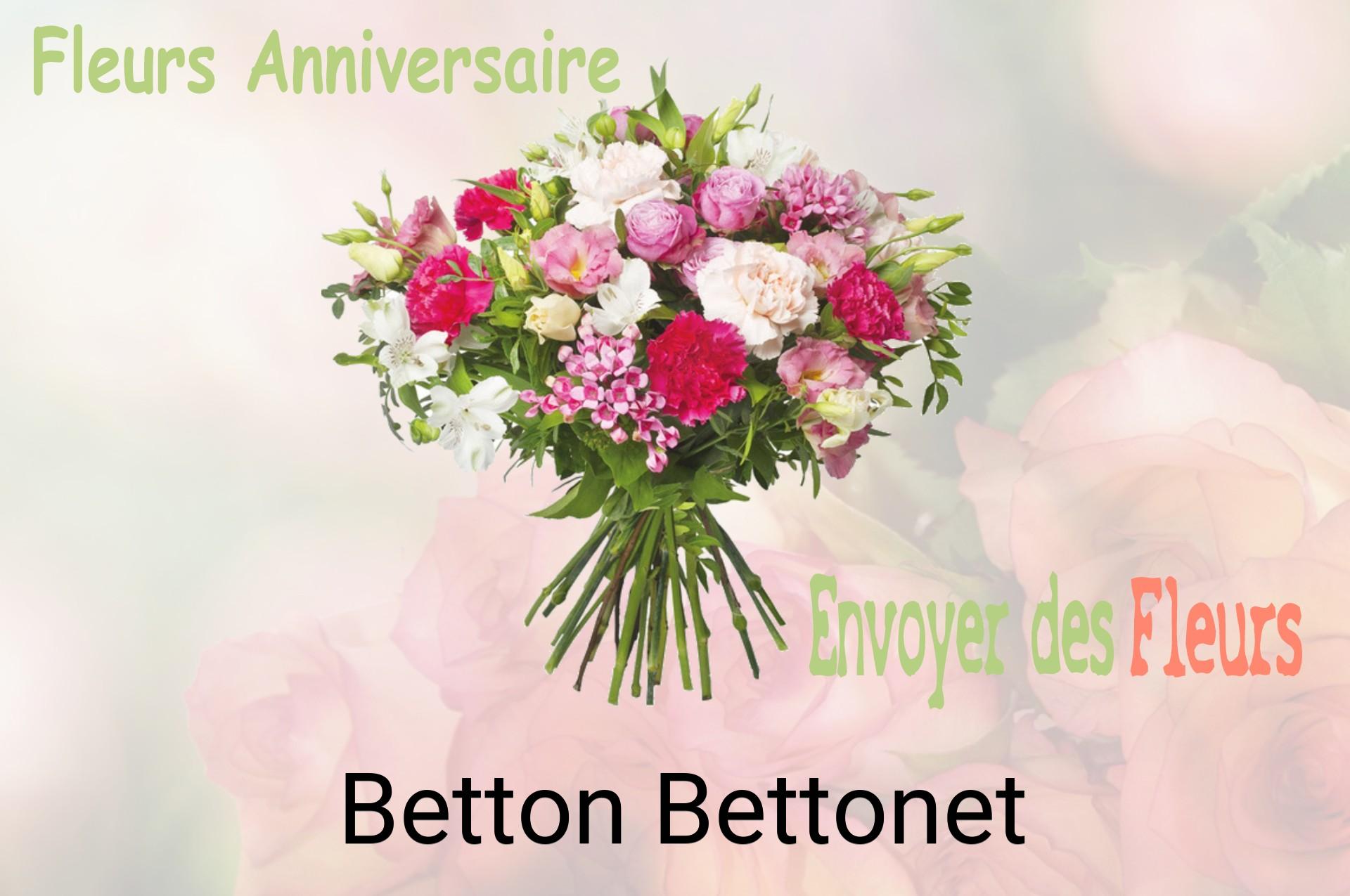 Bouquet de fleurs d’anniversaire livré à Betton-Bettonet
